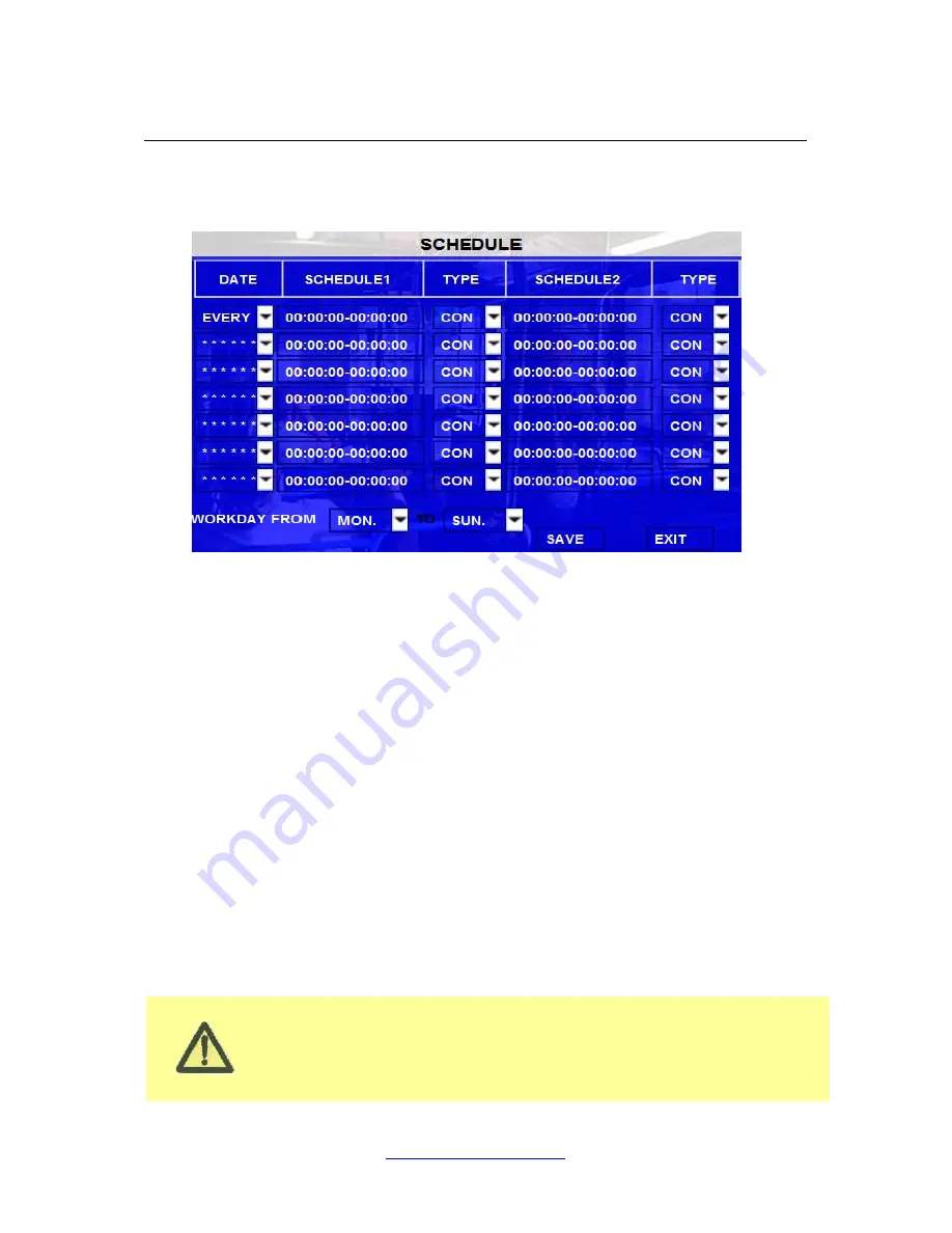 Streaming Video Technology PZ0064-4CH User Manual Download Page 28