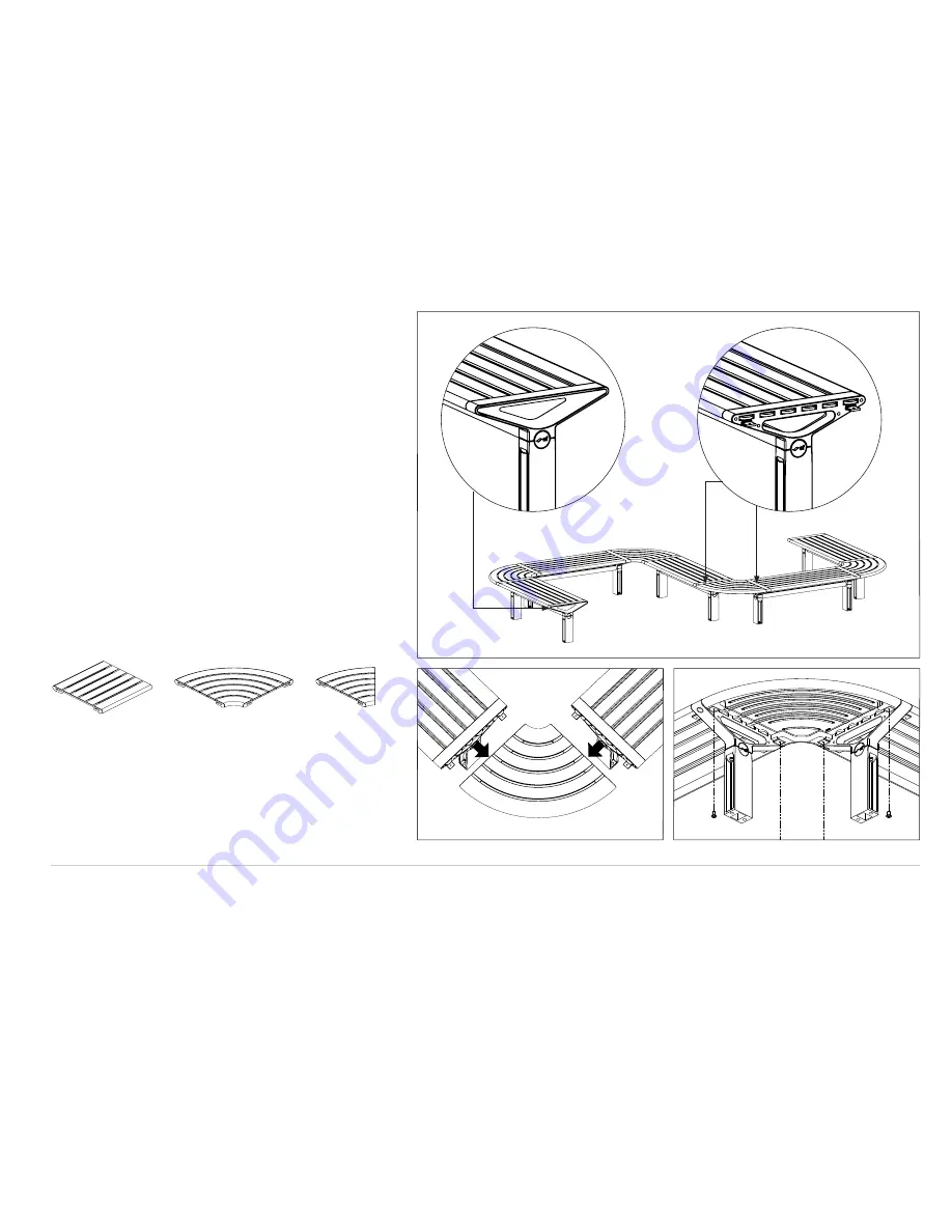 Street Furniture Aria Installation Manual Download Page 5