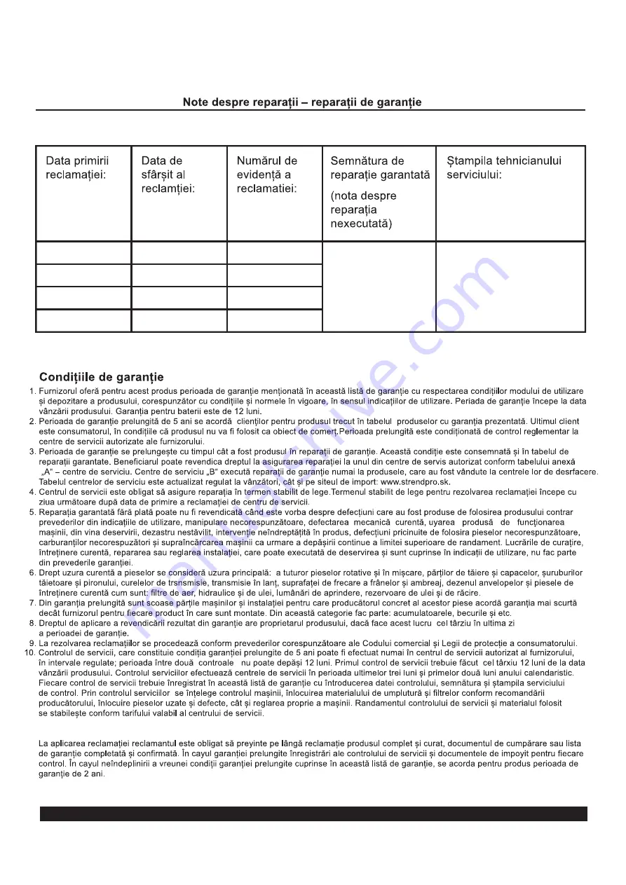 Strend Pro LCS700/400V Instruction Manual Download Page 58