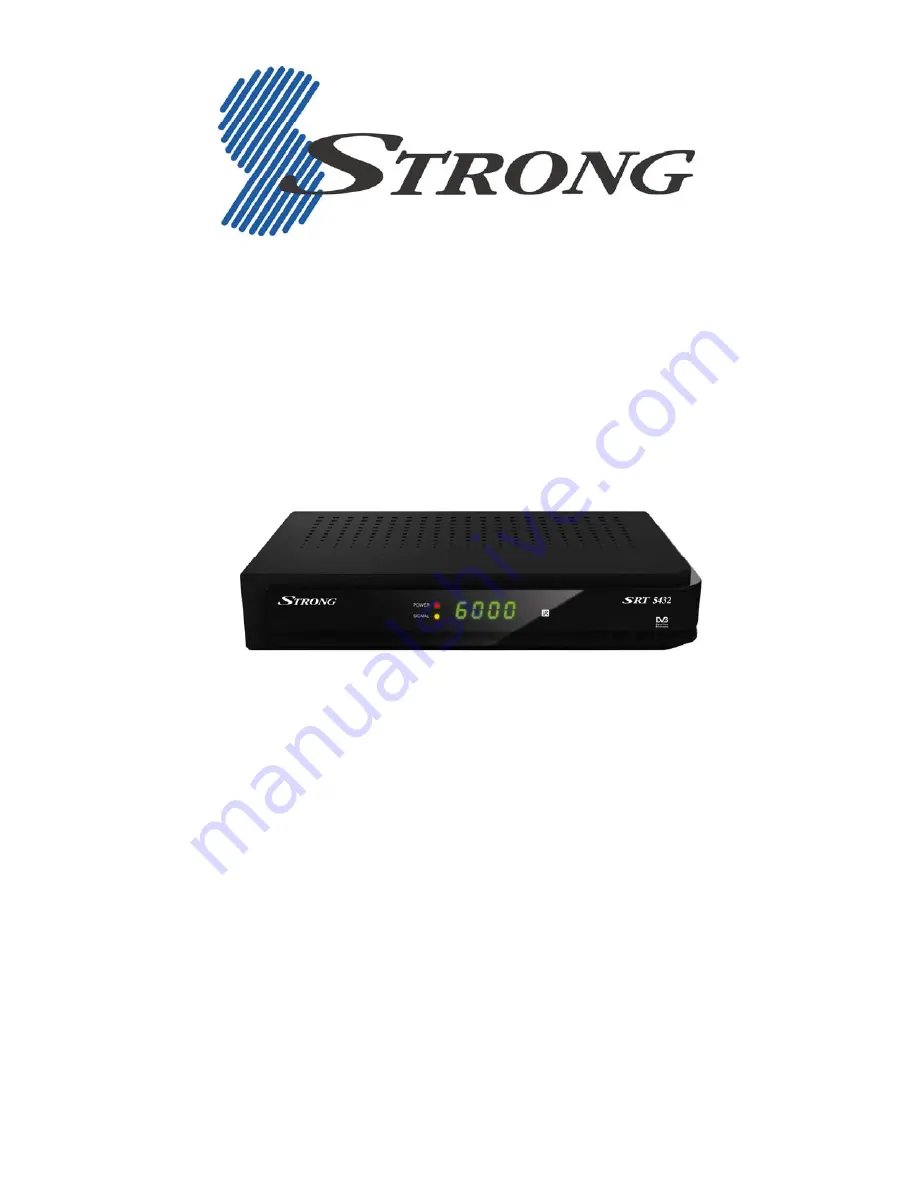 Strong SRT 5432 User Manual Download Page 1