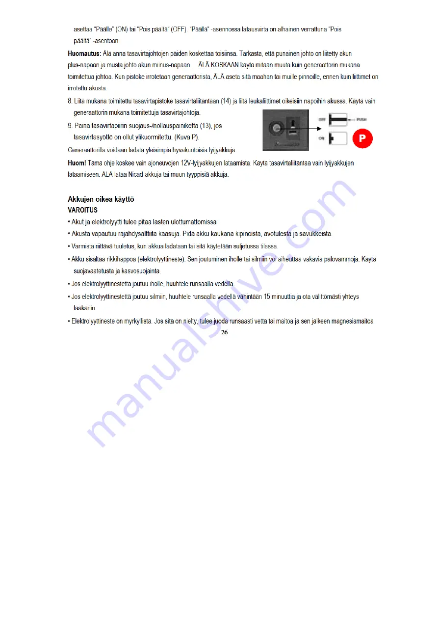 Strongline MEG1000i Instruction Manual Download Page 27