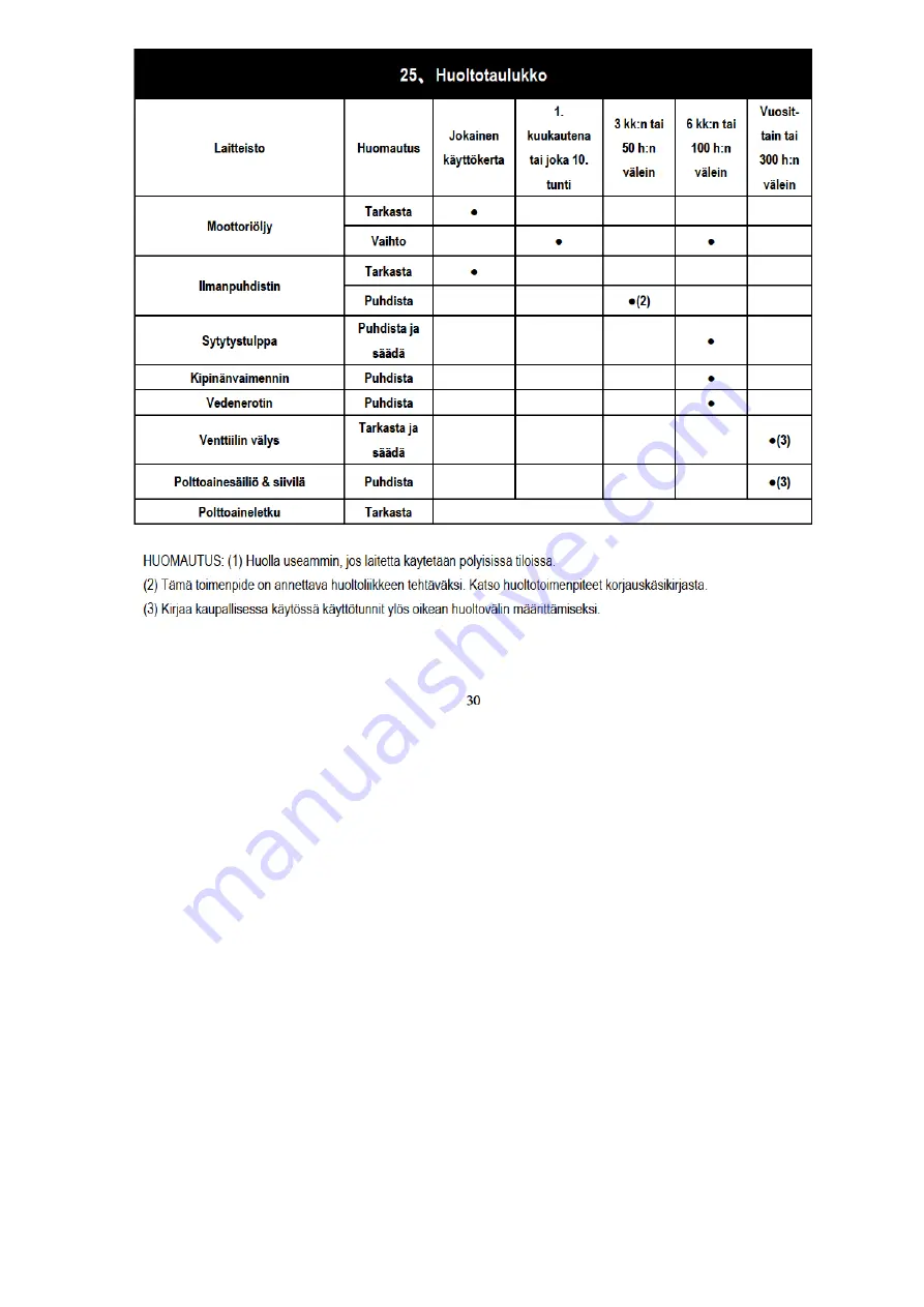 Strongline MEG1000i Instruction Manual Download Page 31