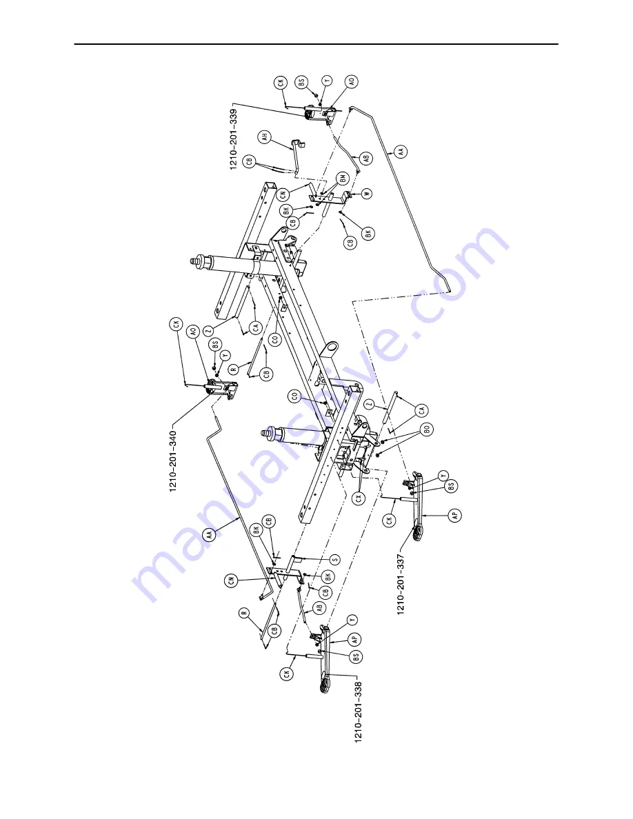 Stryker Medical 1009 Maintenance Manual Download Page 50