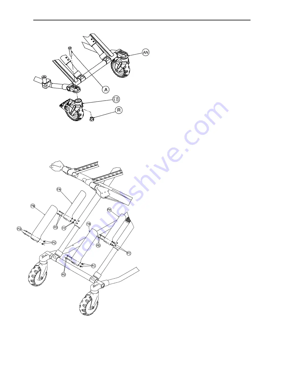 Stryker Medical RUGGED 6080 MX-PRO Operation & Maintenance Manual Download Page 40