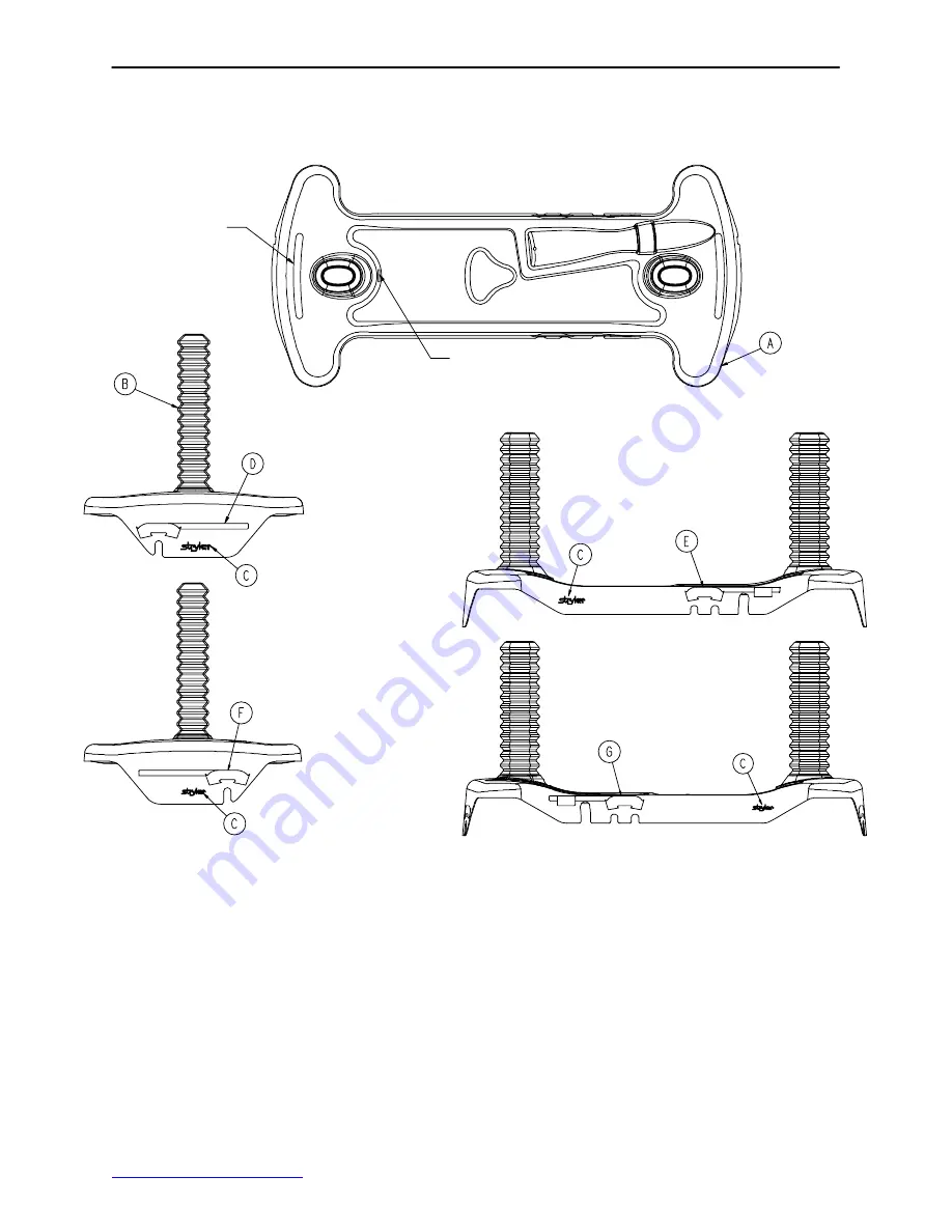 Stryker Medical ST104 Maintenance Manual Download Page 37