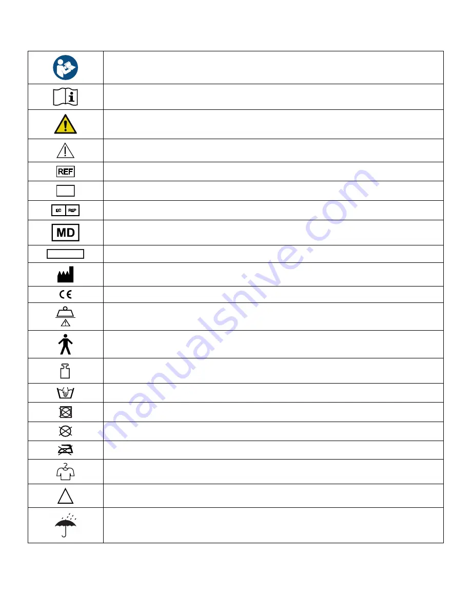 Stryker Medical Ultra Comfort SE Operation Manual Download Page 259