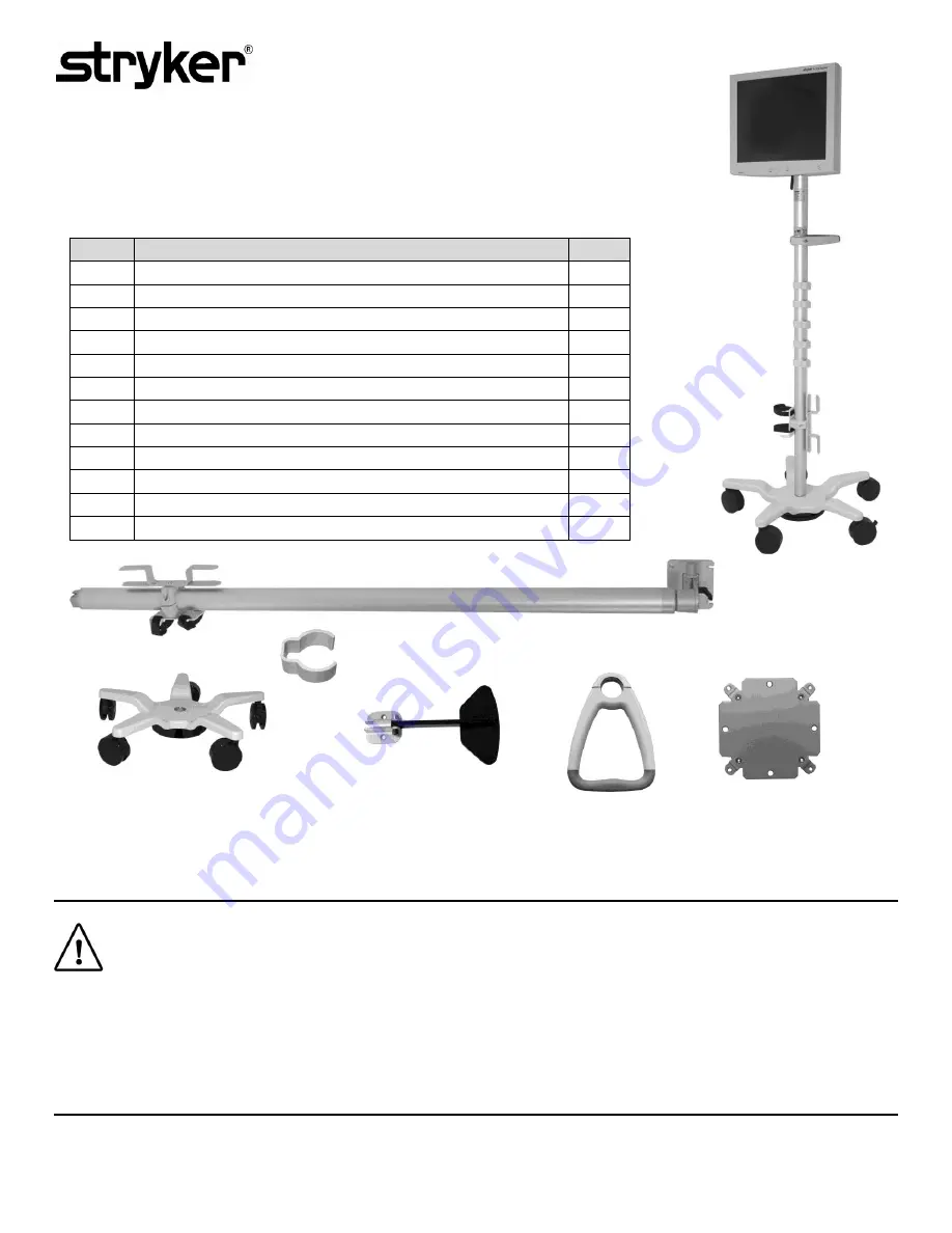 Stryker 240-099-109 Operating And Maintenance Manual Download Page 85