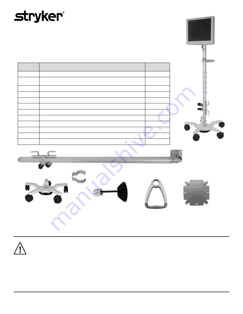 Stryker 240-099-109 Operating And Maintenance Manual Download Page 101