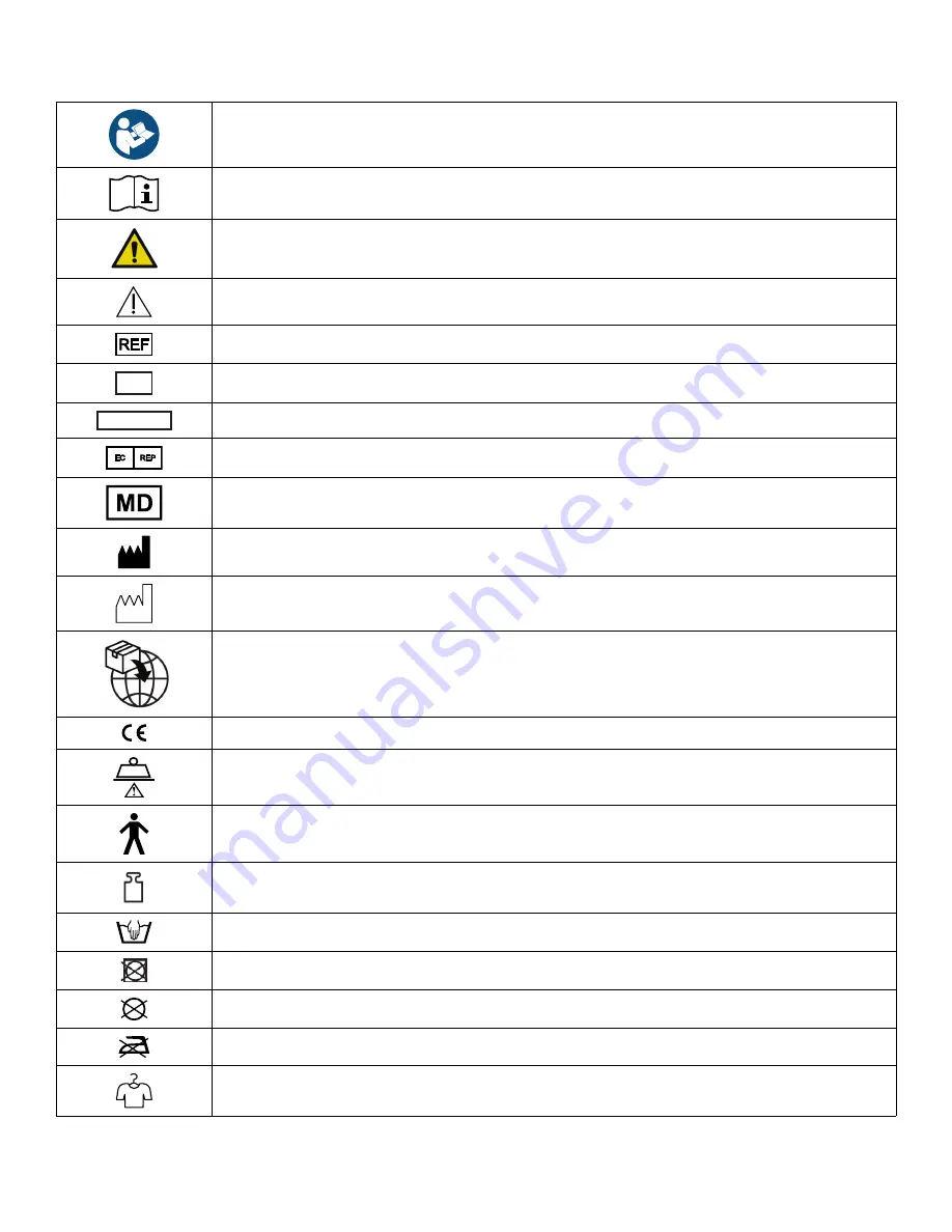 Stryker ComfortGel SE 1805-034-300 Operation Manual Download Page 183