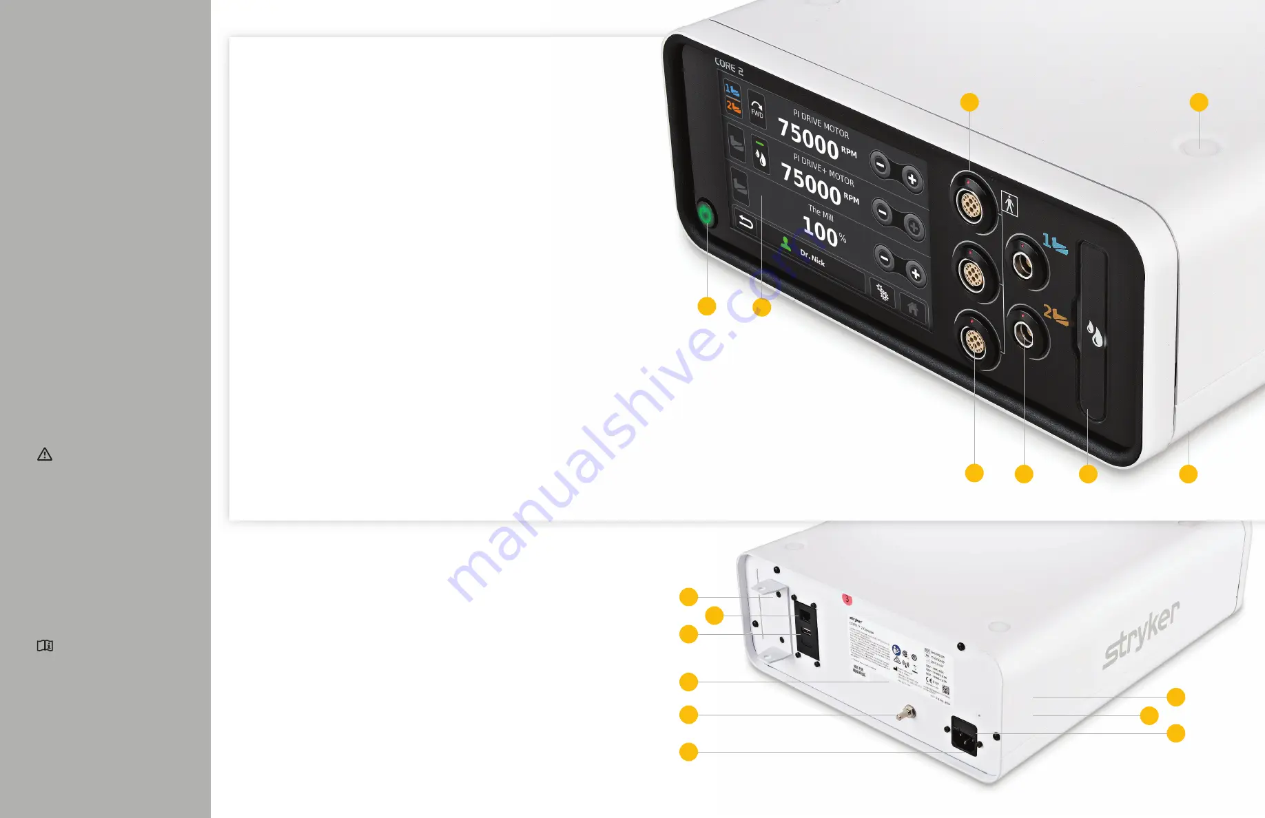 Stryker CORE 2 User Manual Download Page 2