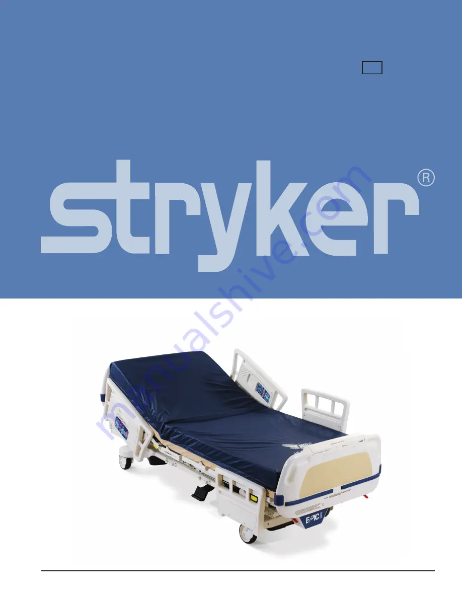 Stryker EPIC II Maintenance Manual Download Page 1