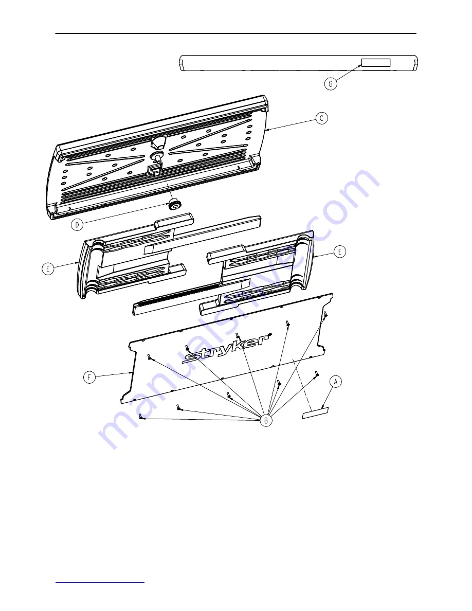 Stryker Gynnie OB-GYN 1061 Скачать руководство пользователя страница 81