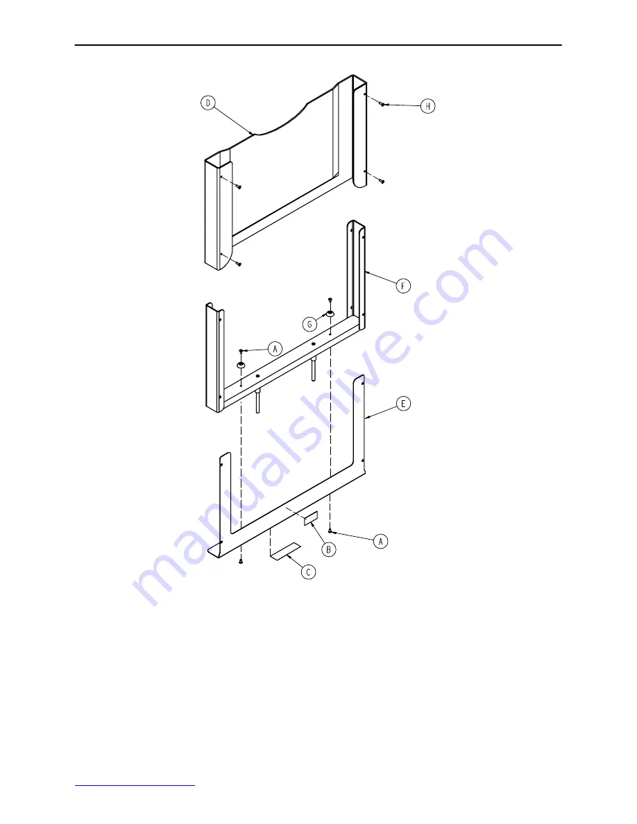 Stryker Gynnie OB-GYN 1061 Maintenance Manual Download Page 82