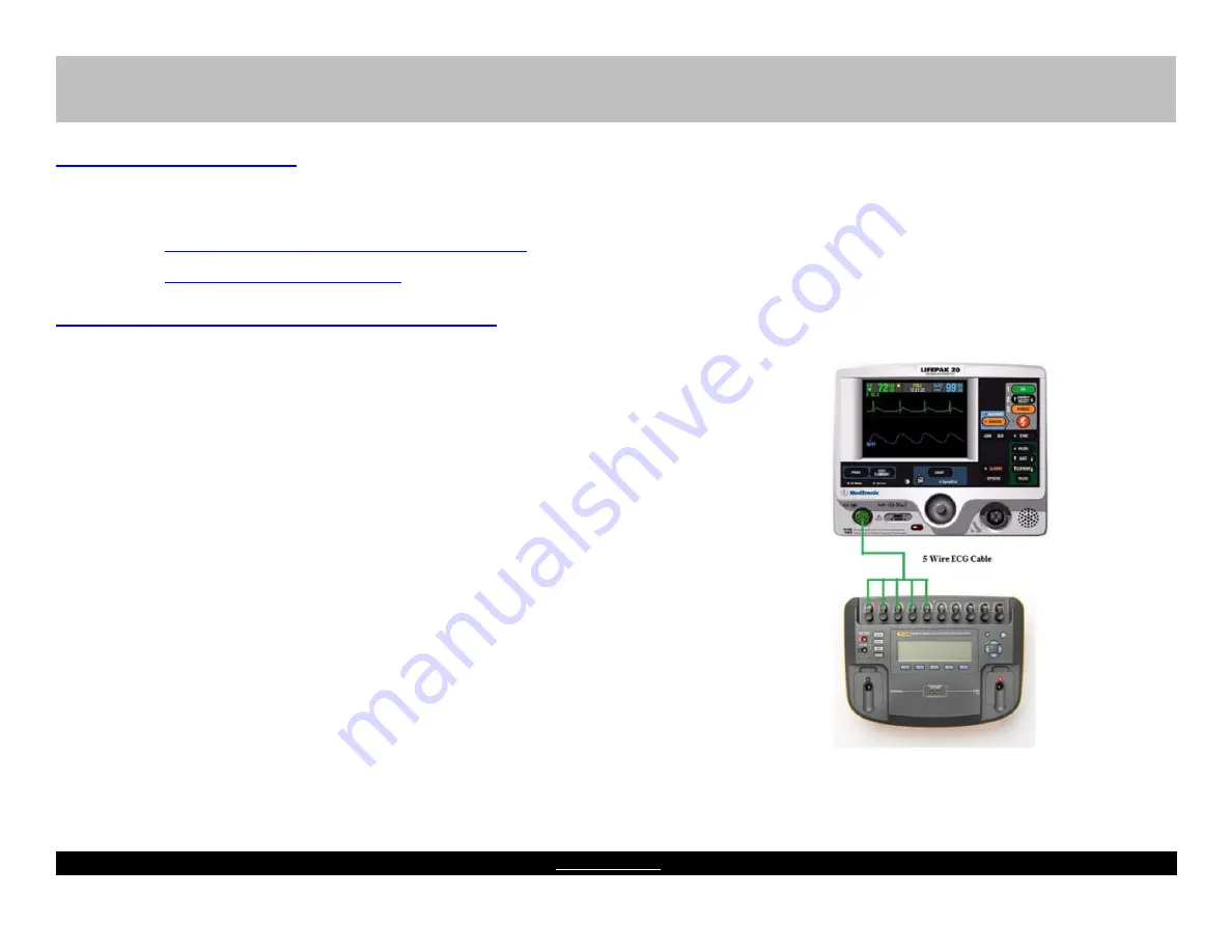 Stryker LIFEPAK 20 Inspection Procedure Download Page 22