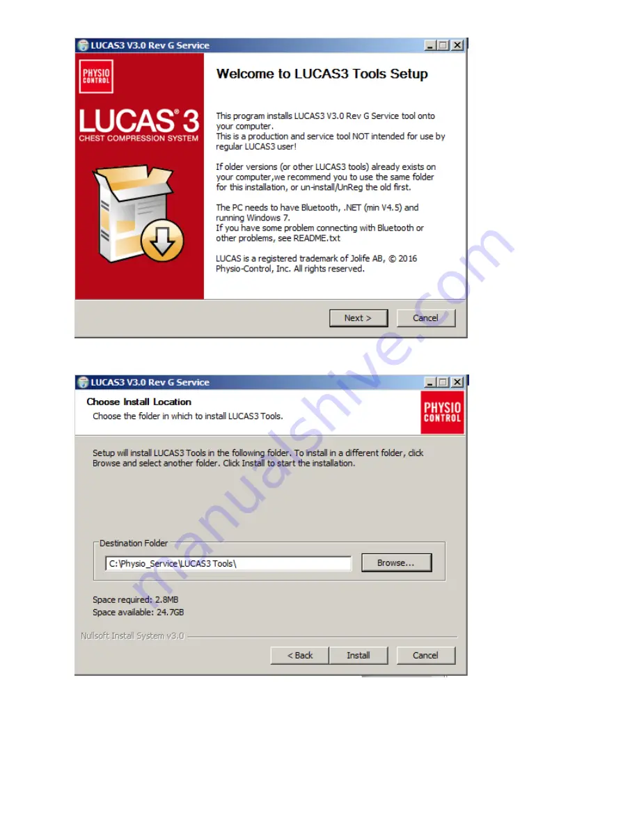 Stryker LUCAS 3 Service Manual Download Page 14