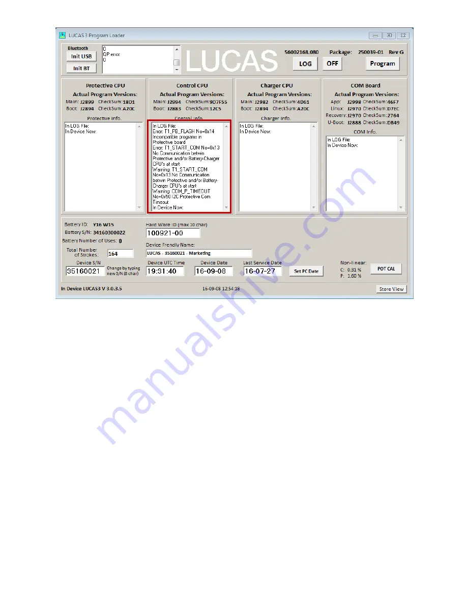 Stryker LUCAS 3 Service Manual Download Page 24