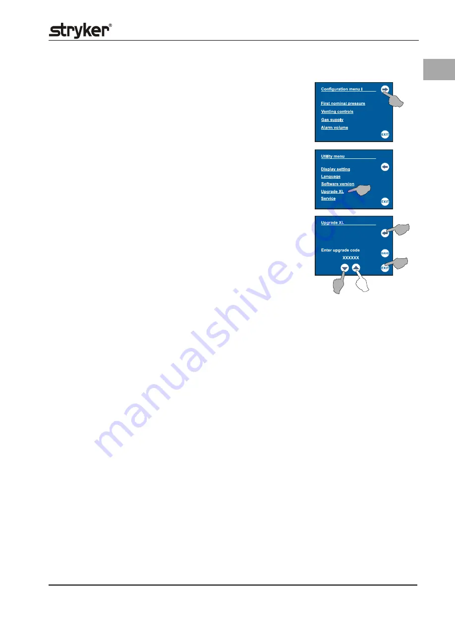 Stryker PneumoSure Instructions For Use Manual Download Page 75