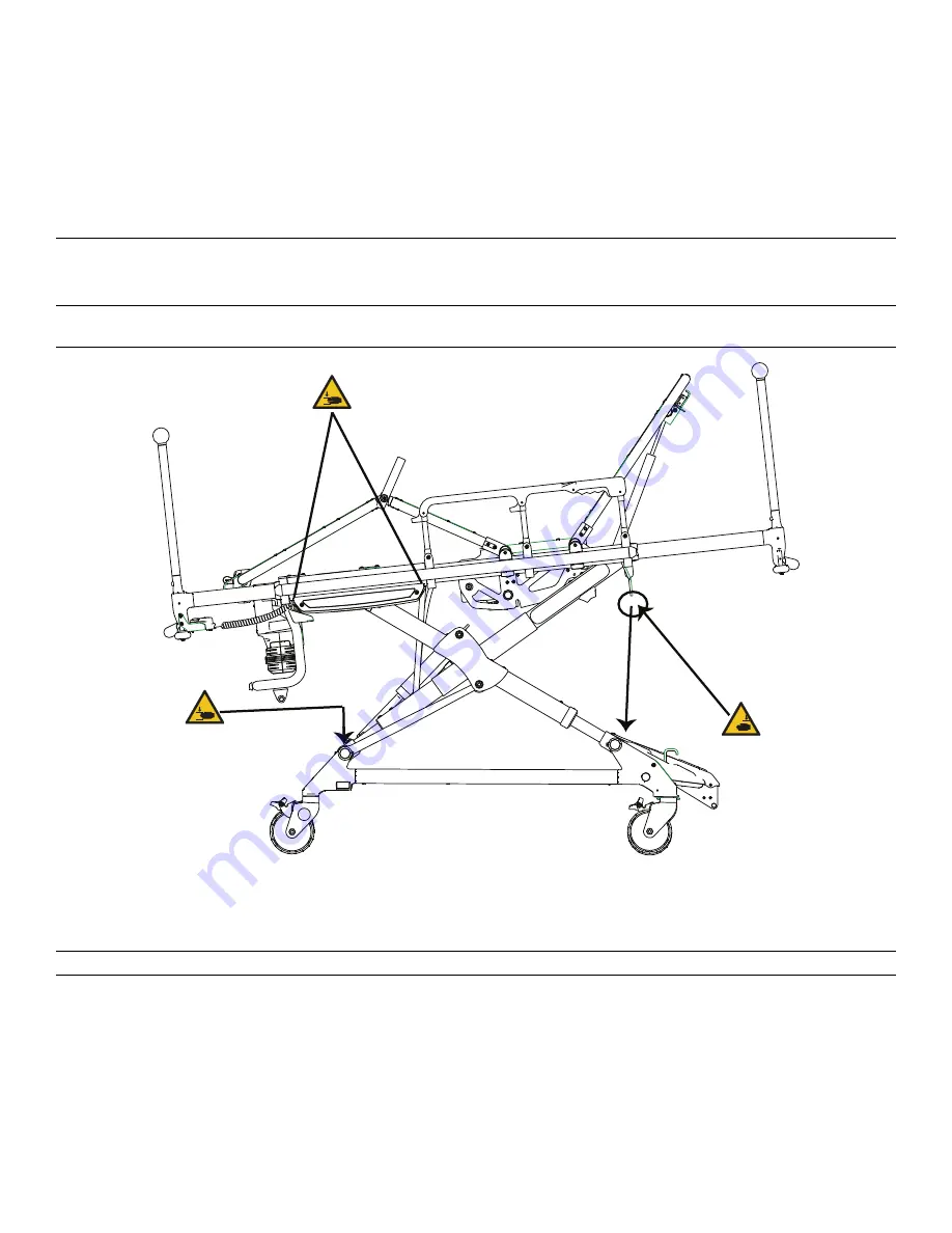 Stryker Power-PRO TL Cot Operation Manual Download Page 10