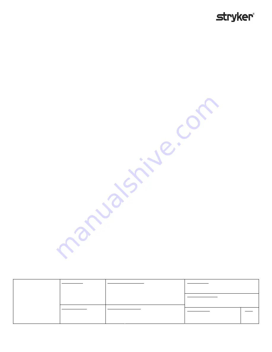 Stryker Sonopet 5450-800-278 Instructions For Use Manual Download Page 1