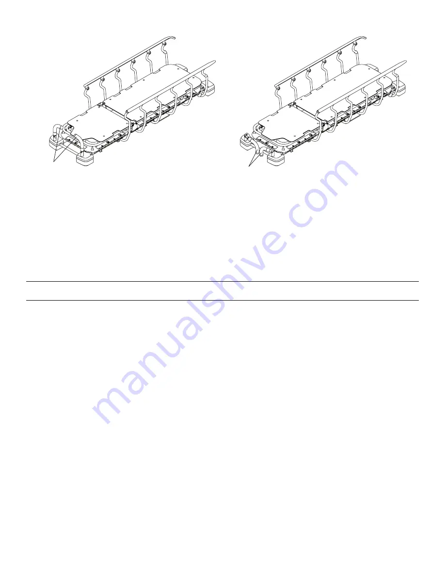 Stryker Stretcher ST1 Operation Manual Download Page 56