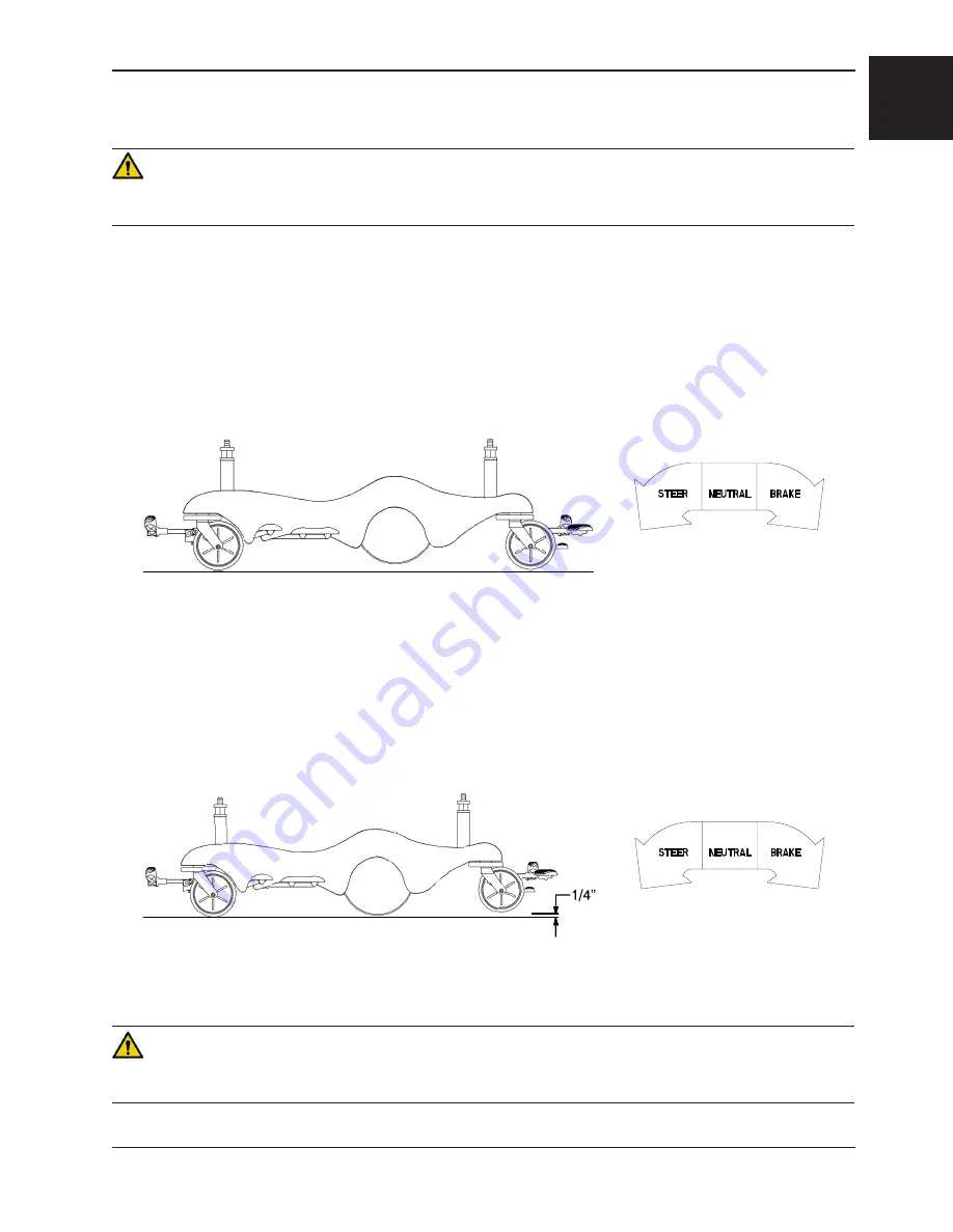 Stryker Trauma Stretcher 1037 Operation Manual Download Page 17