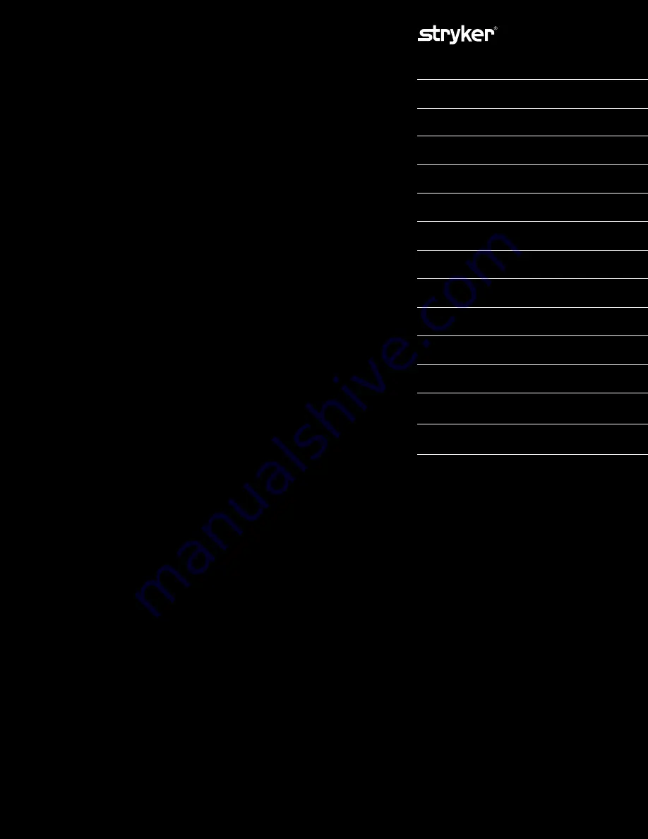 Stryker Triathlon Knee System Surgical Protocol Download Page 78