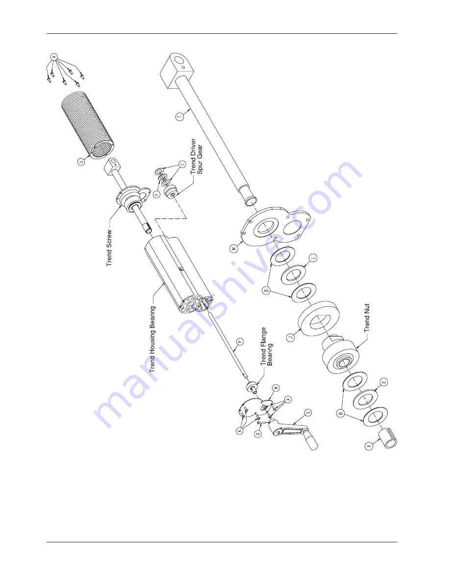 Stryker Trio 1033 Maintenance Manual Download Page 62