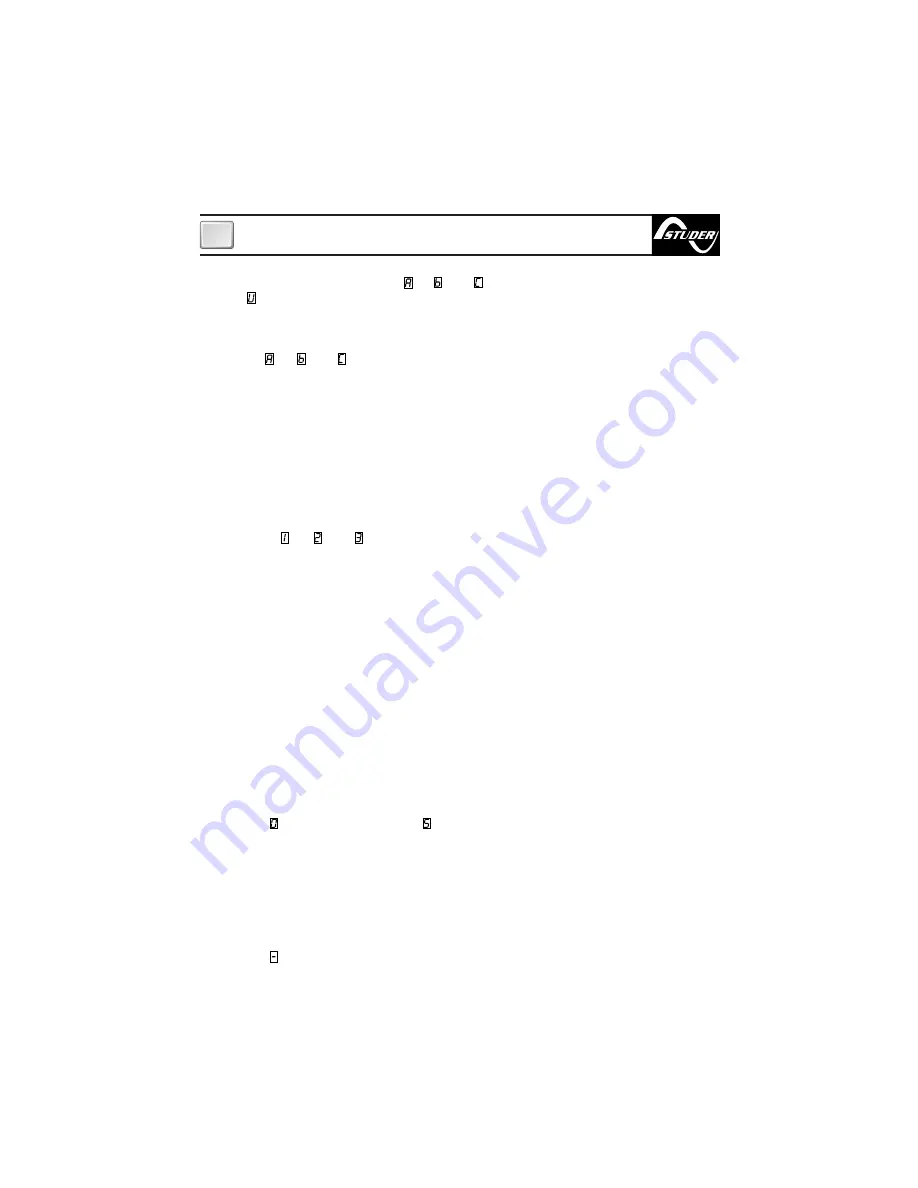 Studer Innotec MBC 12-25/3 User Manual Download Page 43