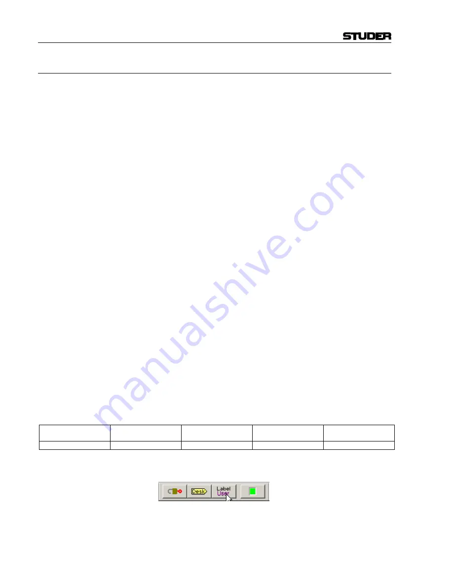 Studer Vista Operating Instructions Manual Download Page 160