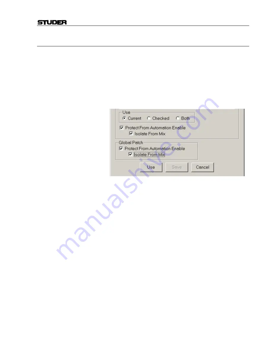 Studer Vista Operating Instructions Manual Download Page 373