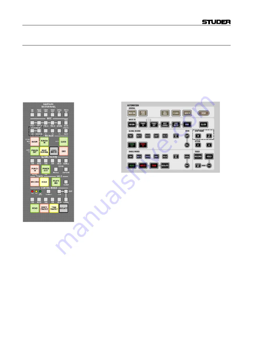 Studer Vista Operating Instructions Manual Download Page 380