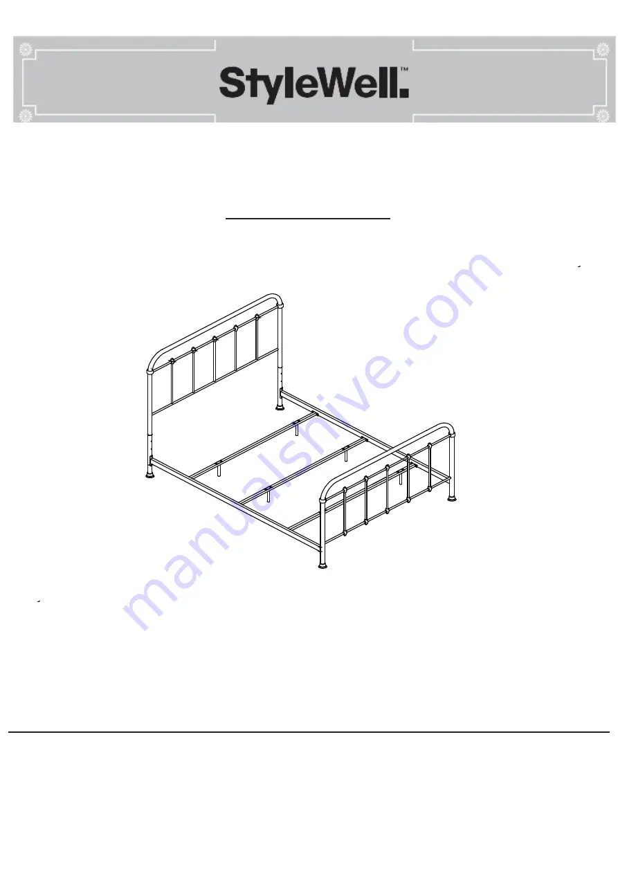 StyleWell 1004076384 Скачать руководство пользователя страница 1