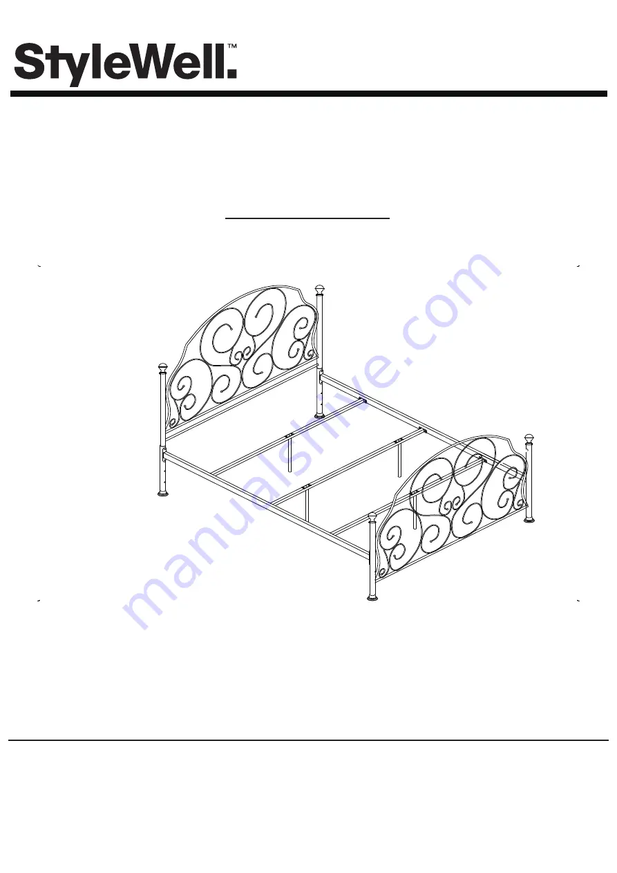 StyleWell 1004076386 Скачать руководство пользователя страница 1