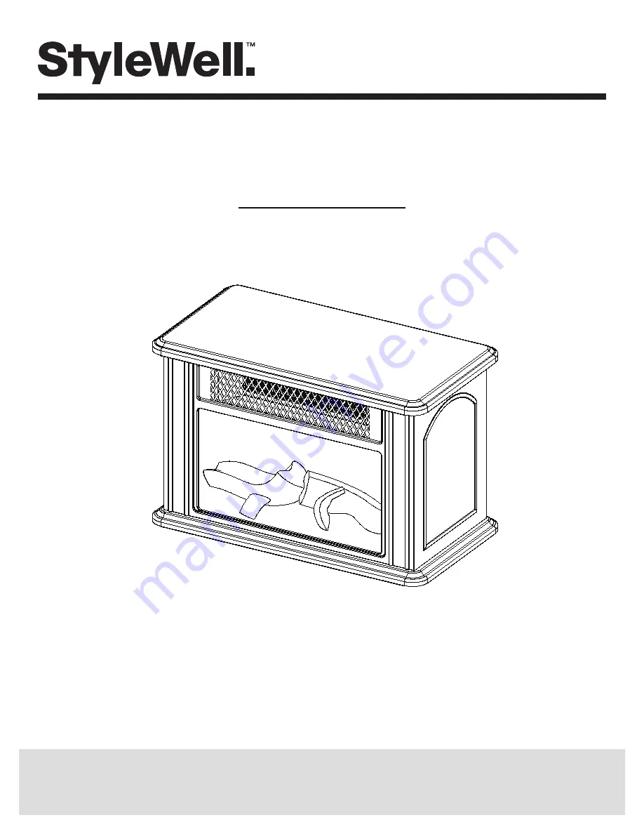 StyleWell 1007529069 Скачать руководство пользователя страница 1