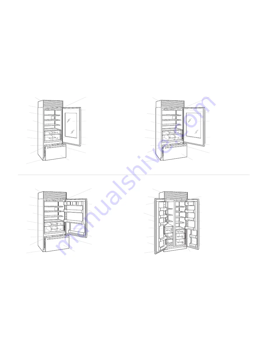 Sub-Zero ICBBI-30U Use & Care Information Manual Download Page 62