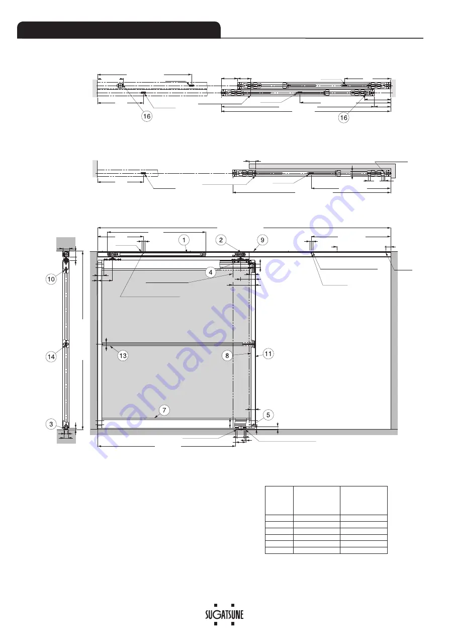 SUGATSUNE LAMP FD80-AFH Installation Manual Download Page 3