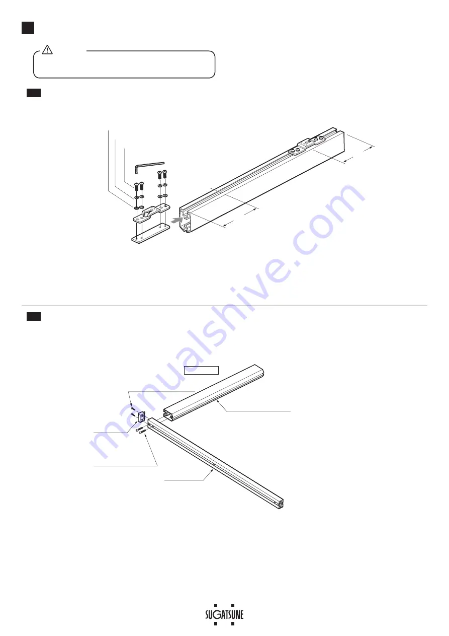 SUGATSUNE LAMP FD80-AFH Installation Manual Download Page 8