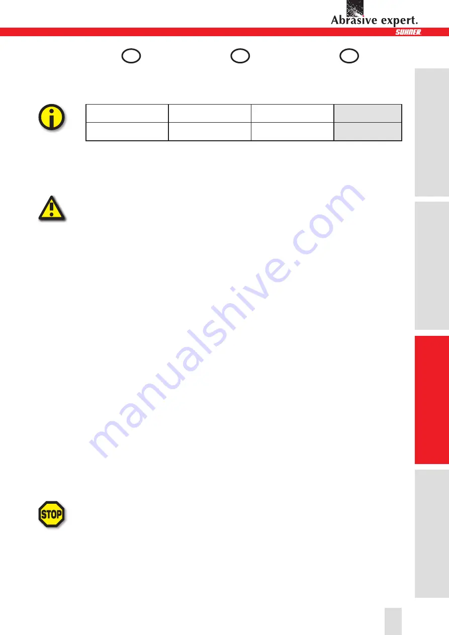 SUHNER Abrasive expert LLG 16 Technical Document Download Page 15