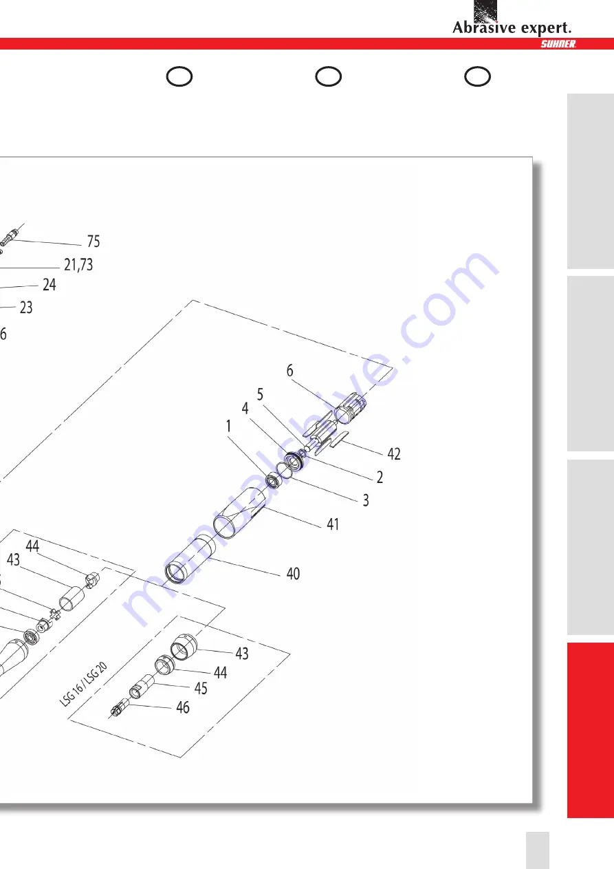 SUHNER Abrasive expert LLG 16 Technical Document Download Page 29