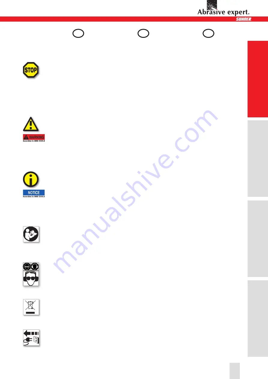 SUHNER Abrasive expert UXK 4-R Technical Document Download Page 9