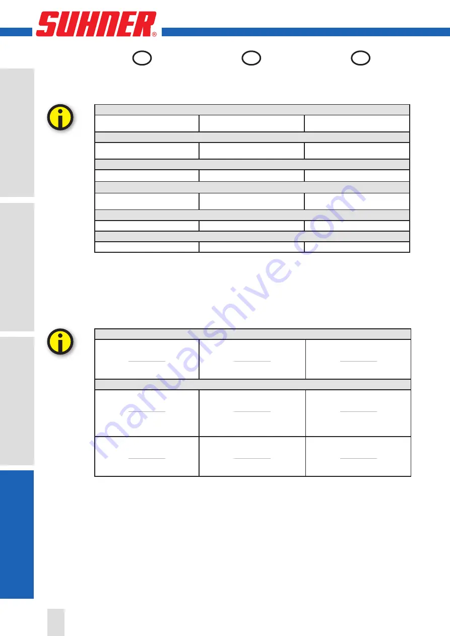 SUHNER BEM 3 Tehnical Document Download Page 48