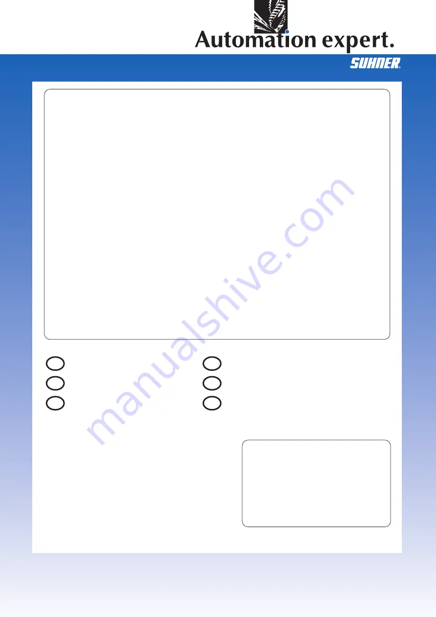 SUHNER BEM 3 Tehnical Document Download Page 60