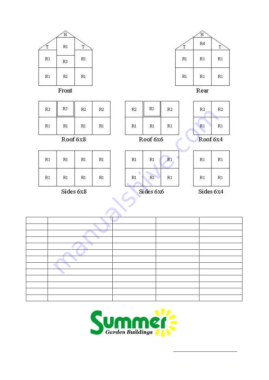 Summer Garden Buildings Greenhouse 05 Скачать руководство пользователя страница 2