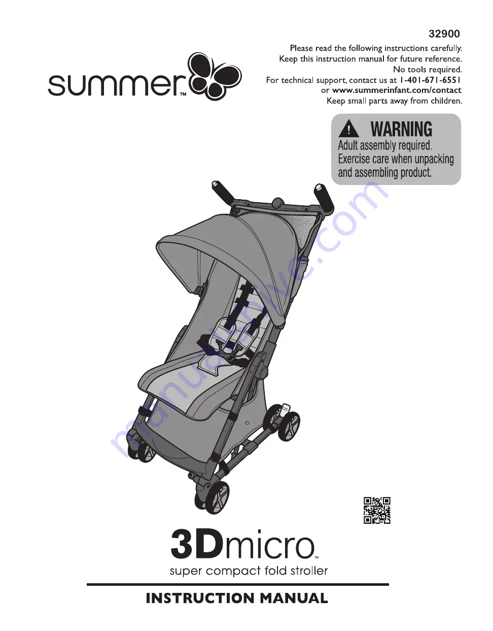 Summer 32900 Instruction Manual Download Page 1