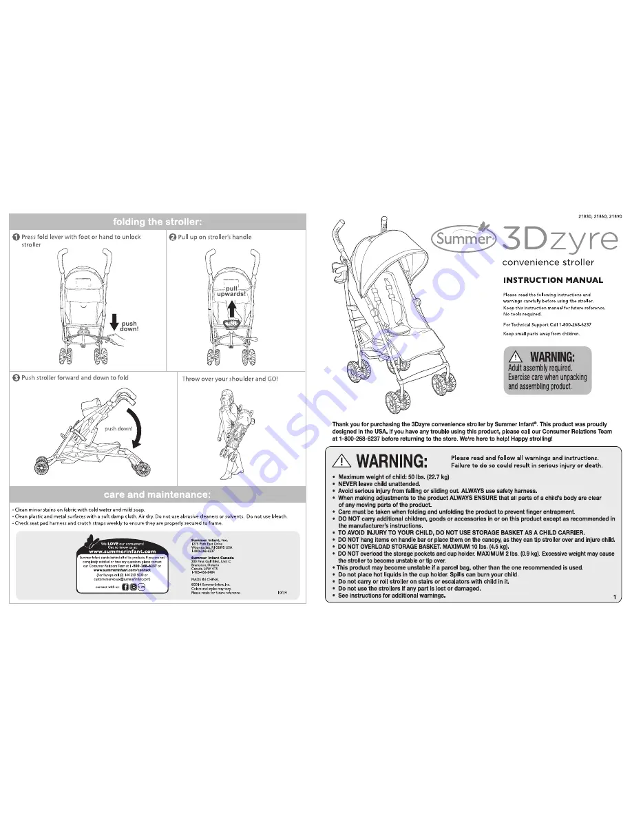 Summer 3Dzyre Скачать руководство пользователя страница 1