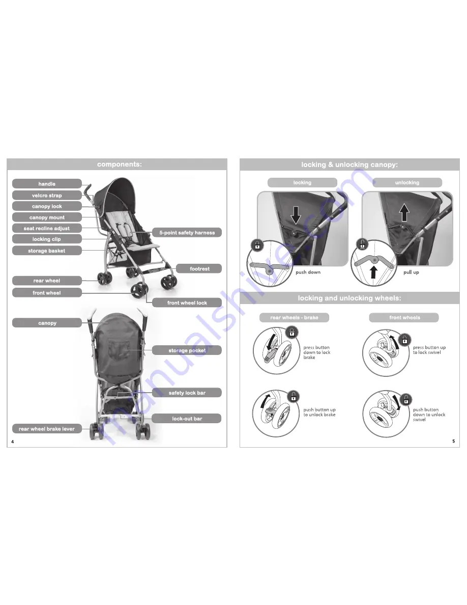 Summer Golite Instruction Manual Download Page 3