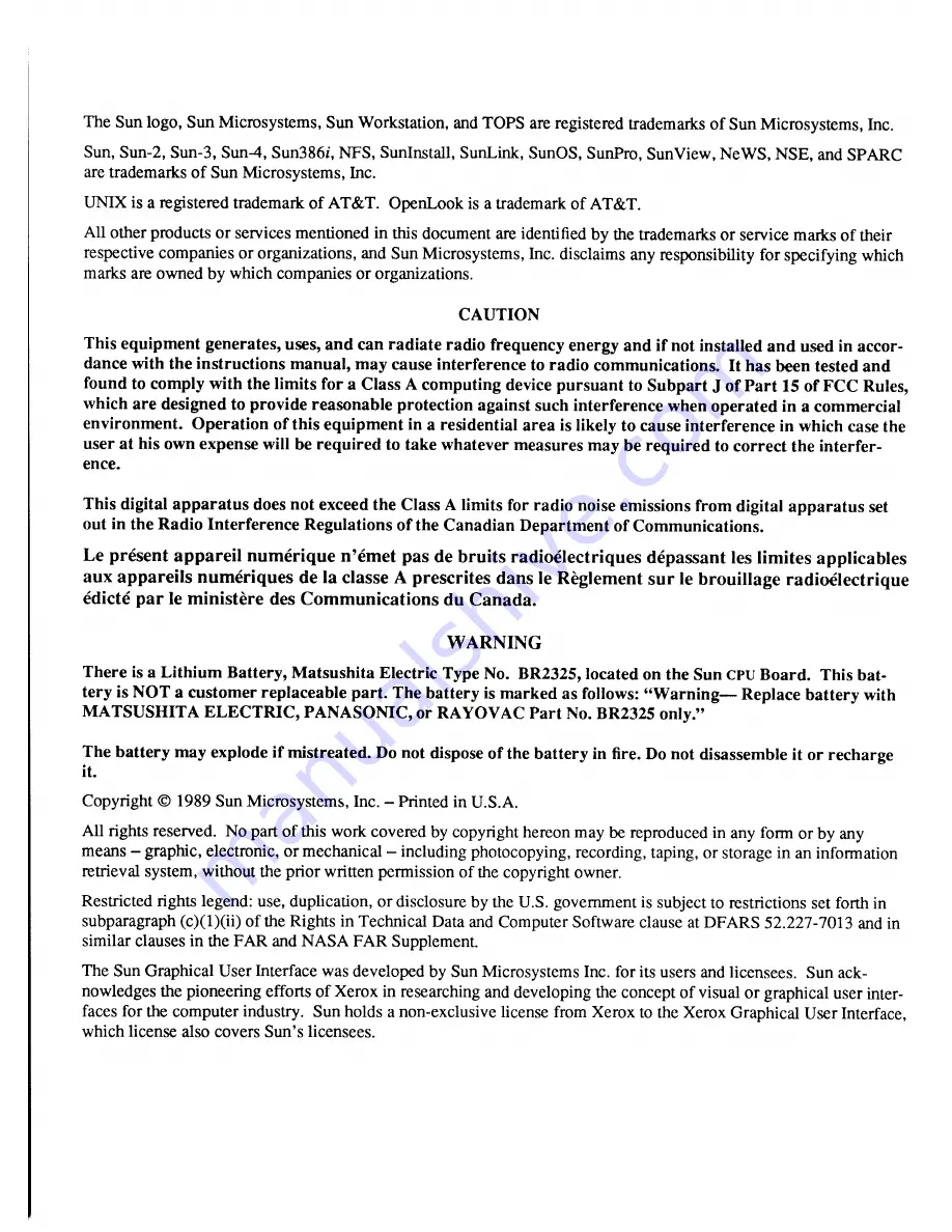 Sun Microsystems 3400 Configuration Manual Download Page 3