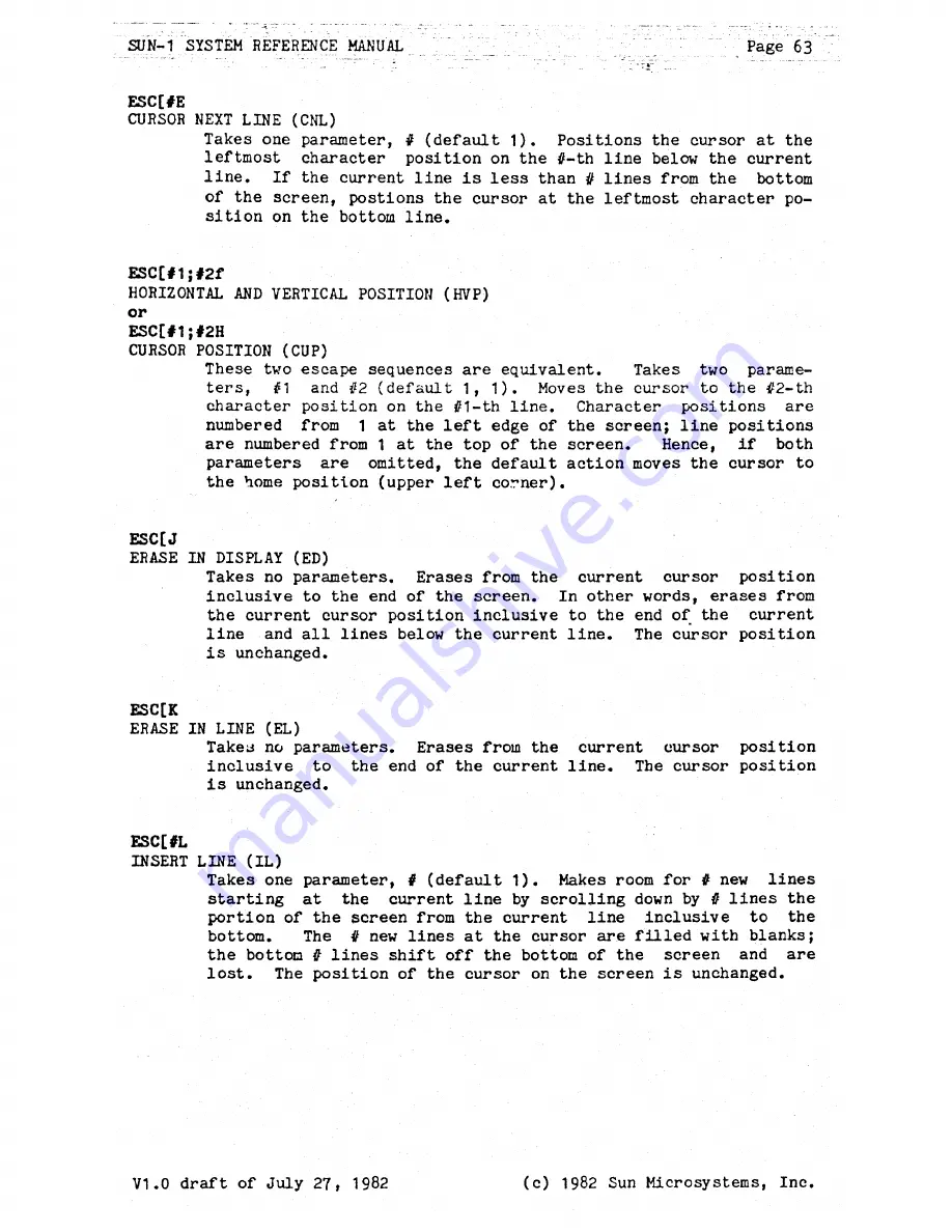 Sun Microsystems Sun-1 Reference Manual Download Page 68