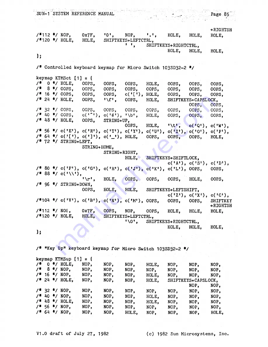 Sun Microsystems Sun-1 Reference Manual Download Page 90