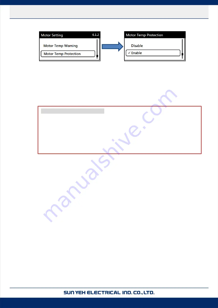 Sun Yeh Electrical M Series Operation Manual Download Page 46